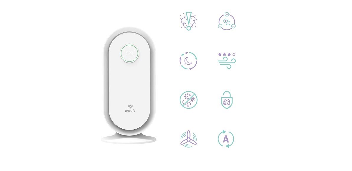 TrueLife AIR Purifier P5 WiFi légtisztító 