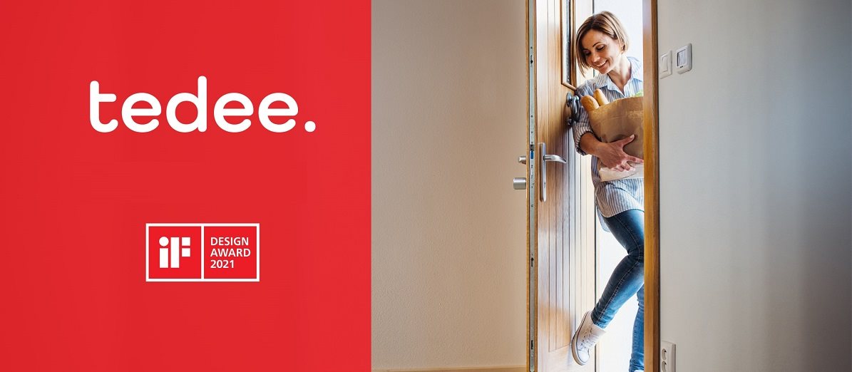 Tedee TD-LOCK-BK Intelligens zár 