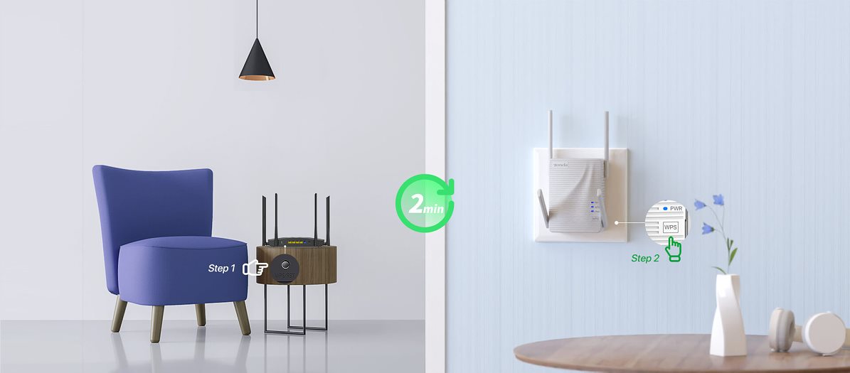 Tenda A21 Wireless AC2100 Range Extender