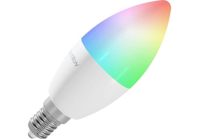 TechToy Smart Bulb RGB 6W E14 ZigBee LED izzó 
