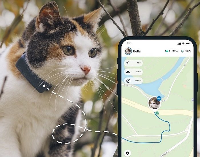 Tractive CAT Mini GPS nyomkövető macskáknak