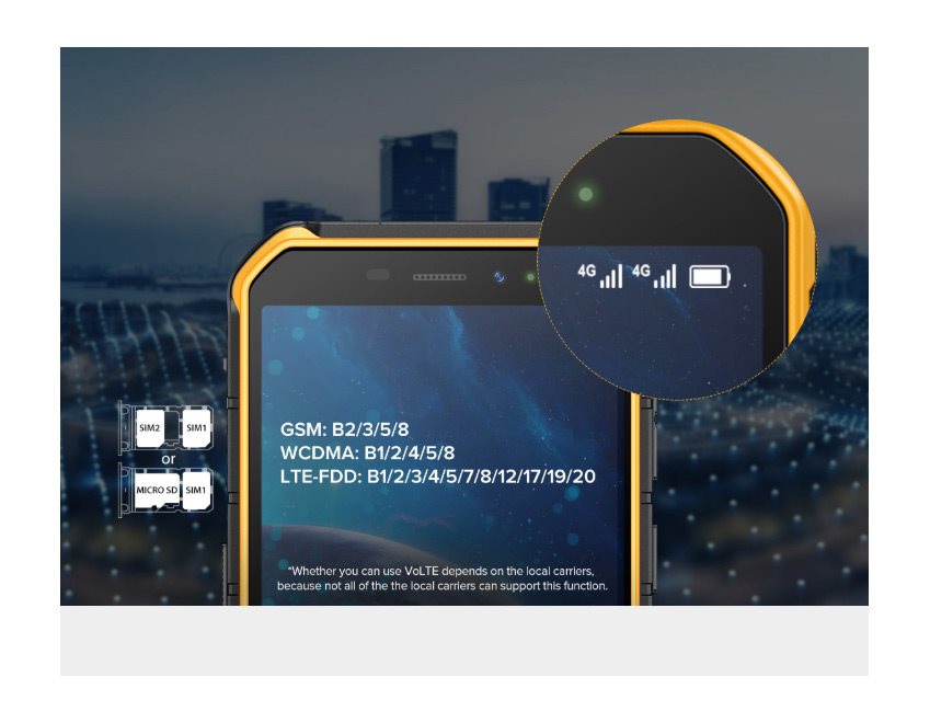 UleFone Armor X6 Pro mobiltelefon UleFone Armor X6 Pro mobiltelefon