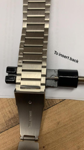 Uniq Strova Apple Watch 44/42MM acél óraszíj