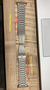 Uniq Strova Apple Watch 44/42MM acél óraszíj