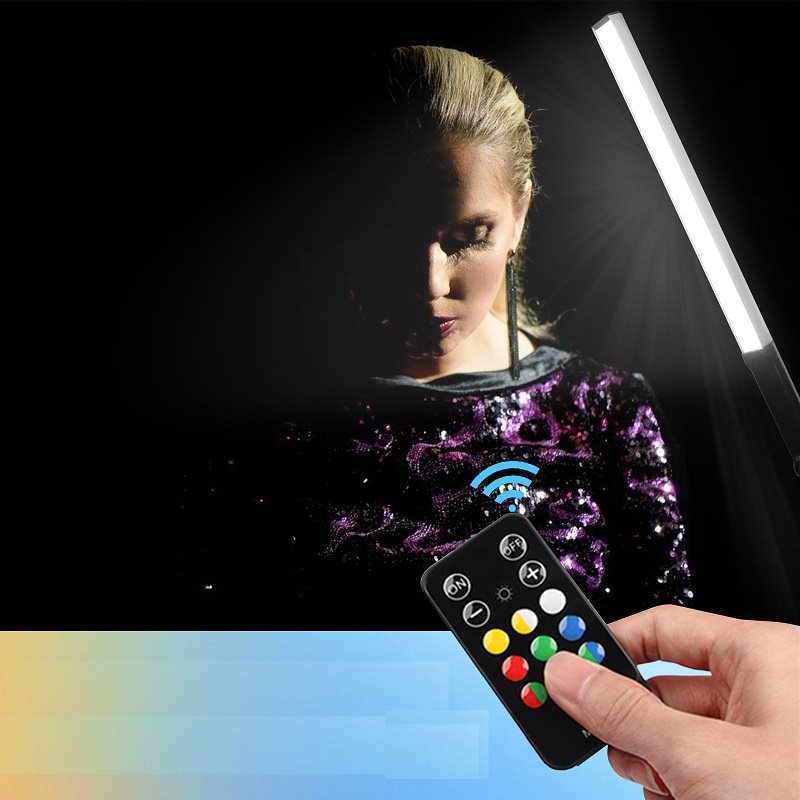 USKEYVISION RGB-Video-Lichtstab 3200-5600K LED