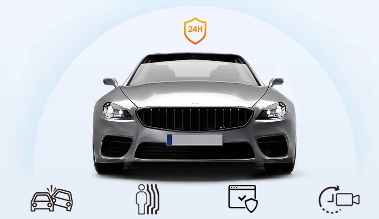 Vantrue E2 autós kamera Vantrue E2 autós kamera