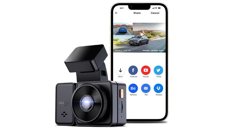 Vantrue E2 autós kamera Vantrue E2 autós kamera
