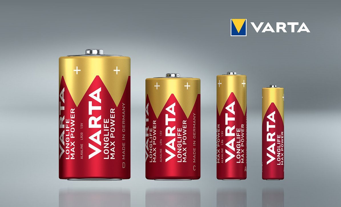 VARTA Longlife Max Power C egyszer használatos akkumulátorok (2 db a csomagban)