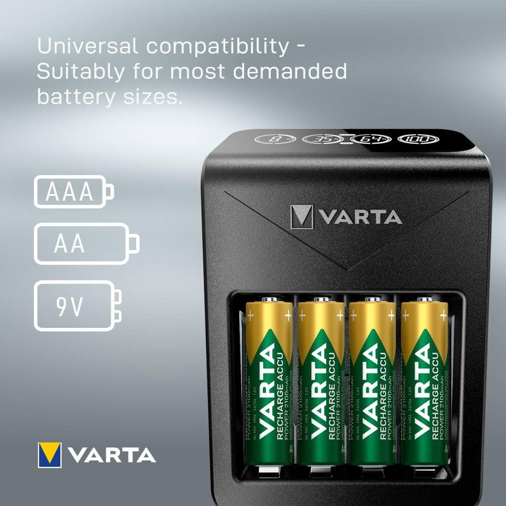 VARTA LCD Plug Charger+ töltő