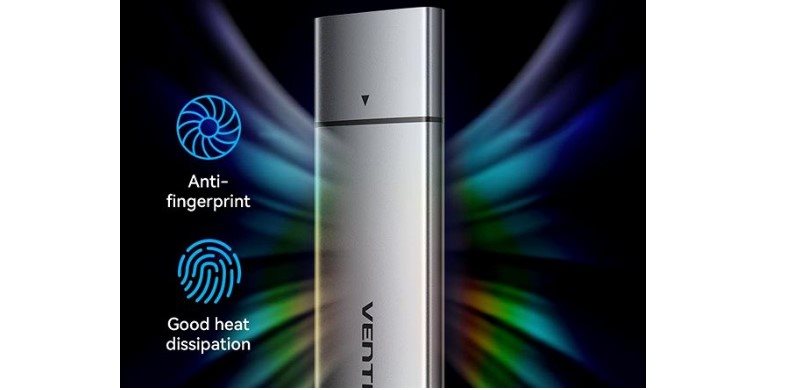 Vention M.2 NGFF SSD Enclosure külső merevlemez ház