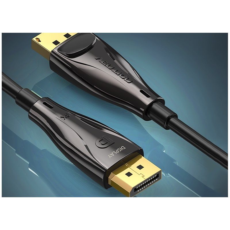 Vention Optical DP 1.4 (Display Port) Cable 8K 5 M Black Zinc Alloy Type