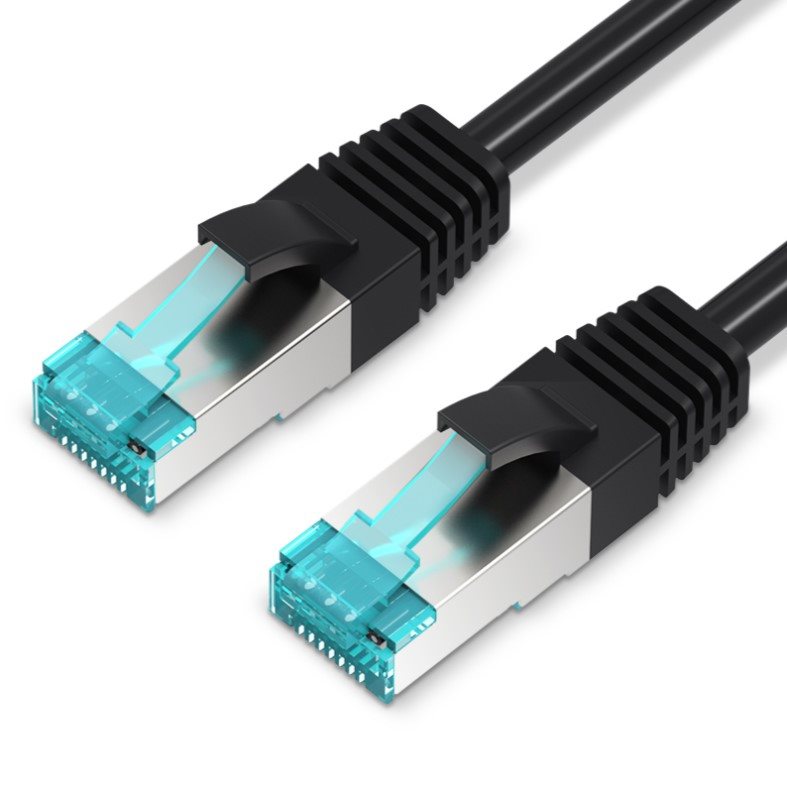 Vention Cat.5E FTP Patch Cable 1.5M Black hálózati kábel 