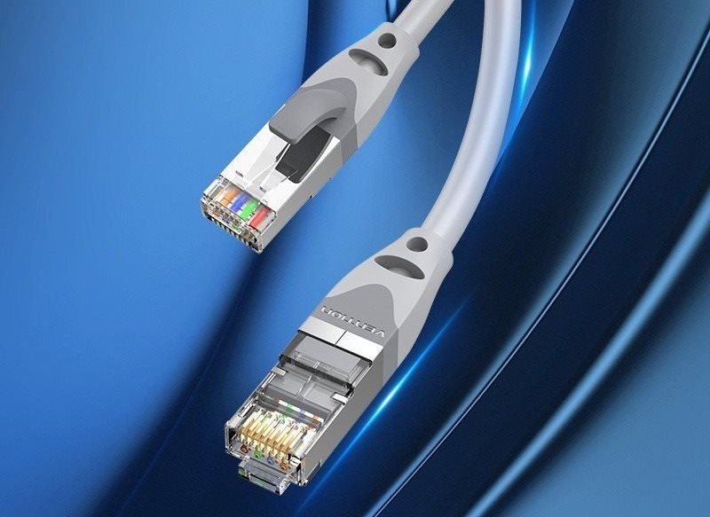 Vention Cat6A SFTP Patch Cable 10M Gray hálózati kábel