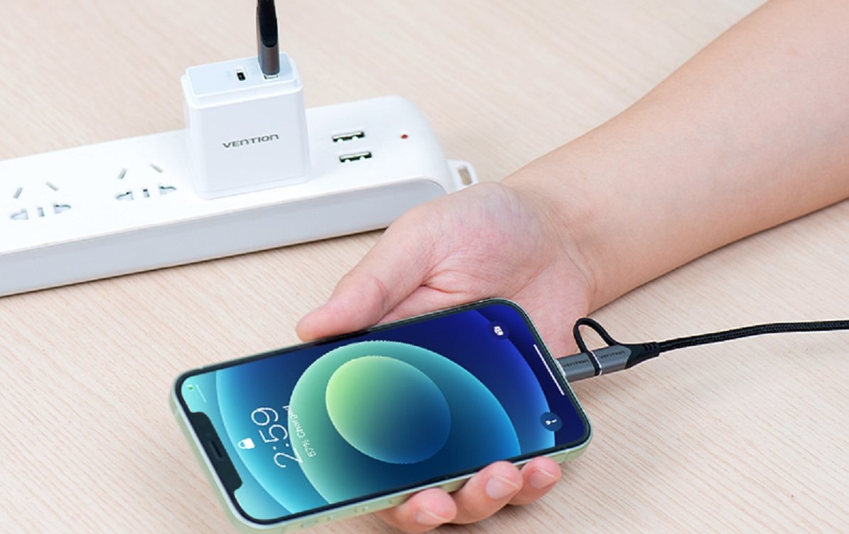 Vention MFi USB 2.0 to 2in1 Micro USB & Lightning Cable Vention MFi USB 2.0 to 2in1 Micro USB & Lightning Cable