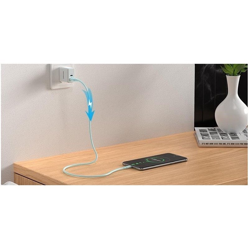 Vention USB 2.0 to Micro USB 2A Cable 2M Light Blue