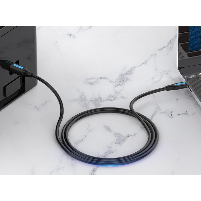Vention USB-C 2.0 to USB-B Printer 2A Cable 1M Black Vention USB-C 2.0 to USB-B Printer 2A Cable 1M Black