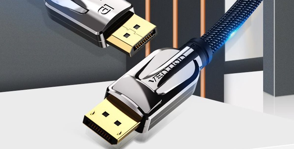 Vention DisplayPort (DP) 1.4 Cable 8K 2m Black Vention DisplayPort (DP) 1.4 Cable 8K 2m Black