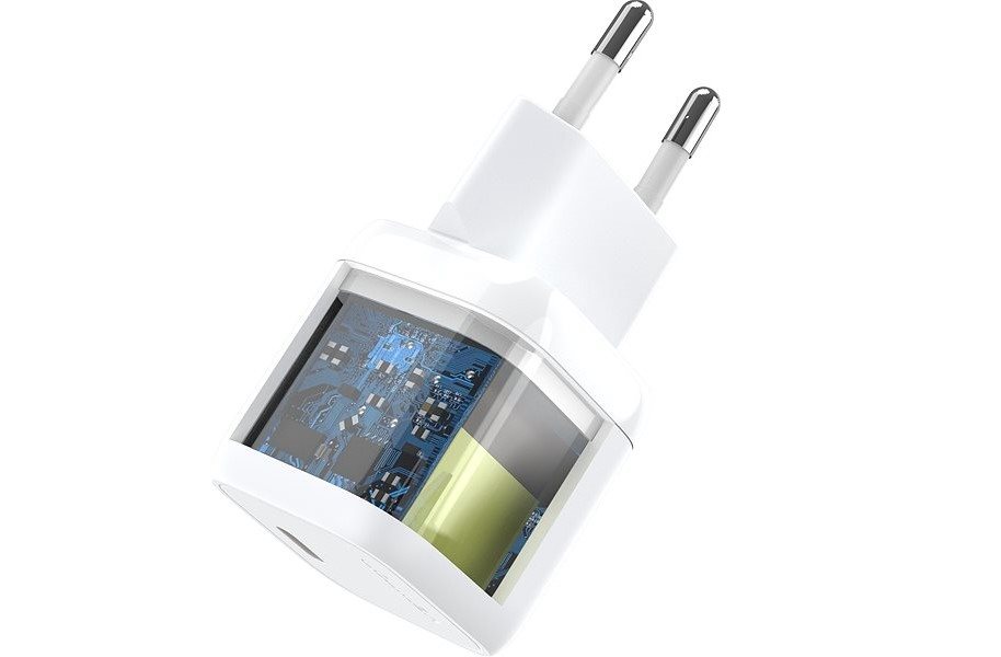 Vention 1-port Stylish USB-C GaN Charger (30W) White hálózati adapter