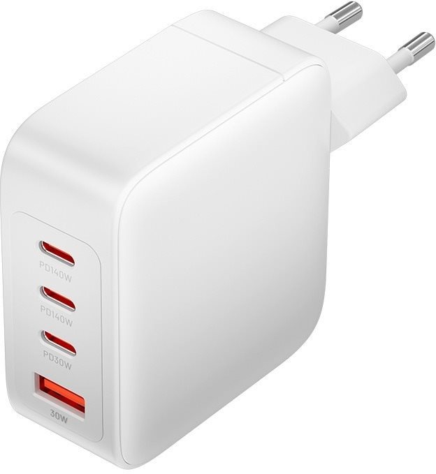 Vention 4-Port USB (C + C + C + A) GaN Charging Kit (140W/140W/30W/18W) EU-Plug White hálózati töltő