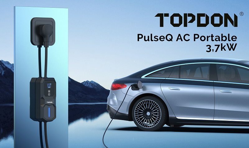 Topdon PulseQ AC Portable elektromos járműtöltő kábel