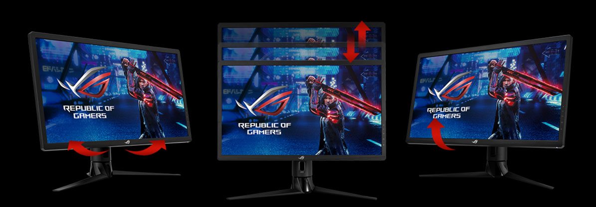 ASUS ROG Strix XG27UQR szuper gamer monitor G-SYNC támogatással