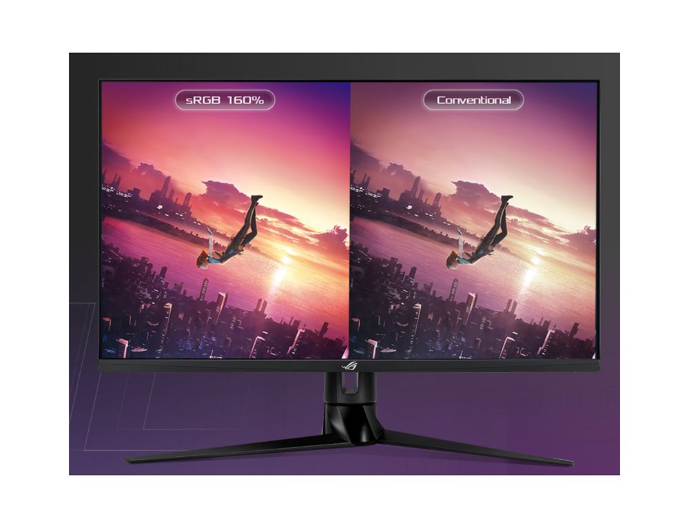 ASUS ROG Swift PG32UQ remek gamer monitor G-SYNC és HDMI 2.1 támogatással