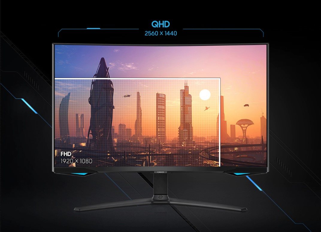 <az-stc data-sid="28623318">LCD monitor 32" Samsung Odyssey G65B Samsung Odyssey G65B</az-stc> prohnutý