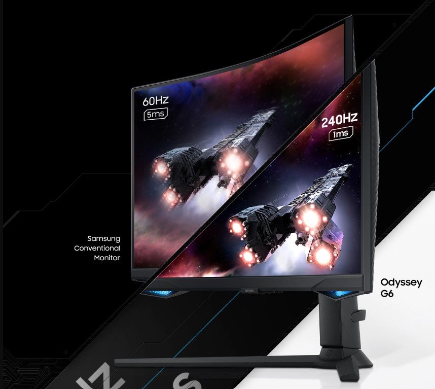 <az-stc data-sid="28623318">LCD monitor 32" Samsung Odyssey G65B Samsung Odyssey G65B</az-stc> prohnutý