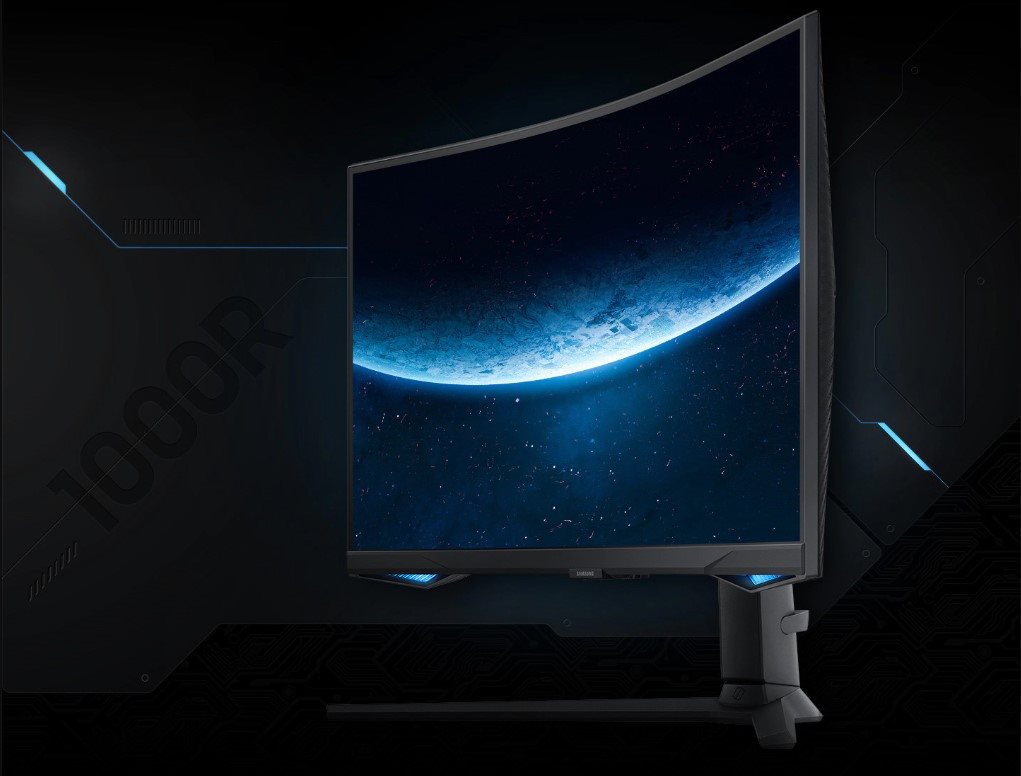 <az-stc data-sid="28623318">LCD monitor 32" Samsung Odyssey G65B Samsung Odyssey G65B</az-stc> prohnutý
