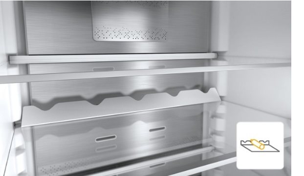 WHIRLPOOL W9 931D IX hűtőszekrény fagyasztóval WHIRLPOOL W9 931D IX hűtőszekrény fagyasztóval
