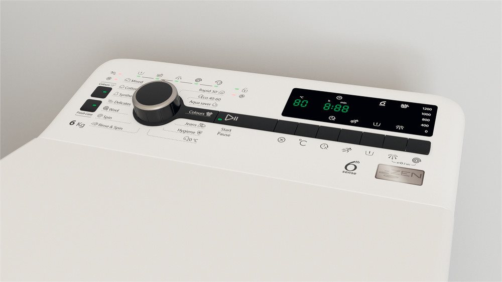 WHIRLPOOL TDLRBX 6252BS EU felültöltős mosógép