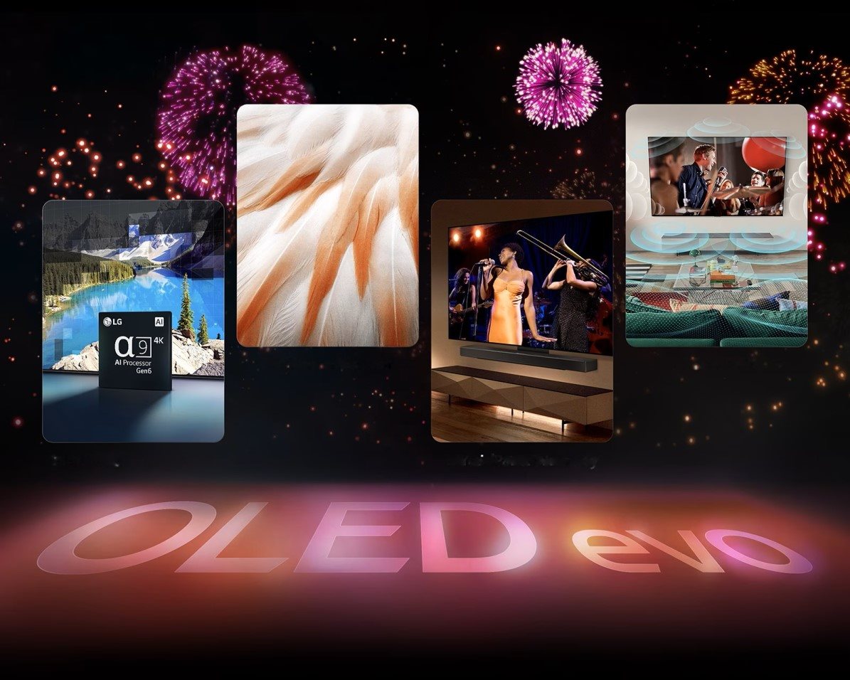Televízió 48" LG OLED48C32 SMART OLED OLED