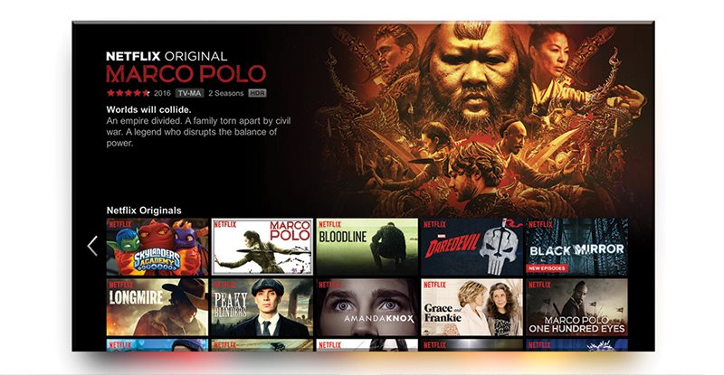 TCL 40ES560 Netflix