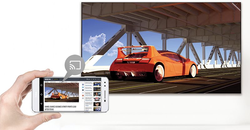 TCL 40ES560 Chromecast technológia