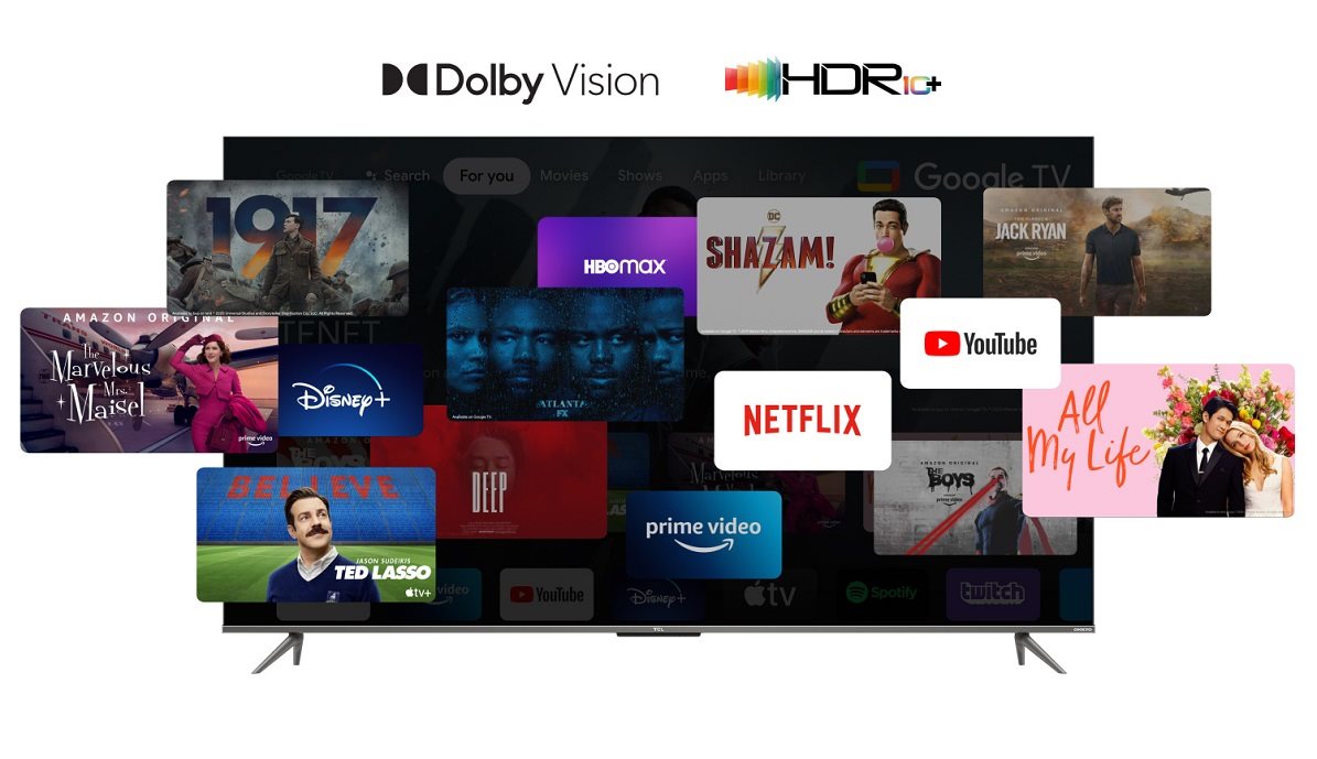 55" TCL 55C635 SMART QLED televízió 55" TCL 55C635 SMART QLED televízió