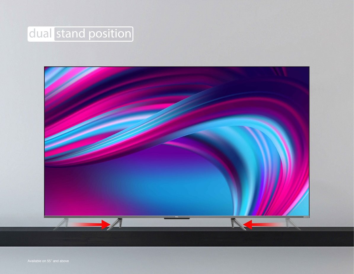 65" TCL 65C635 SMART QLED televízió