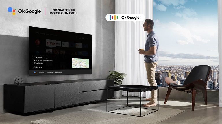 65" TCL 65C645 Google TV