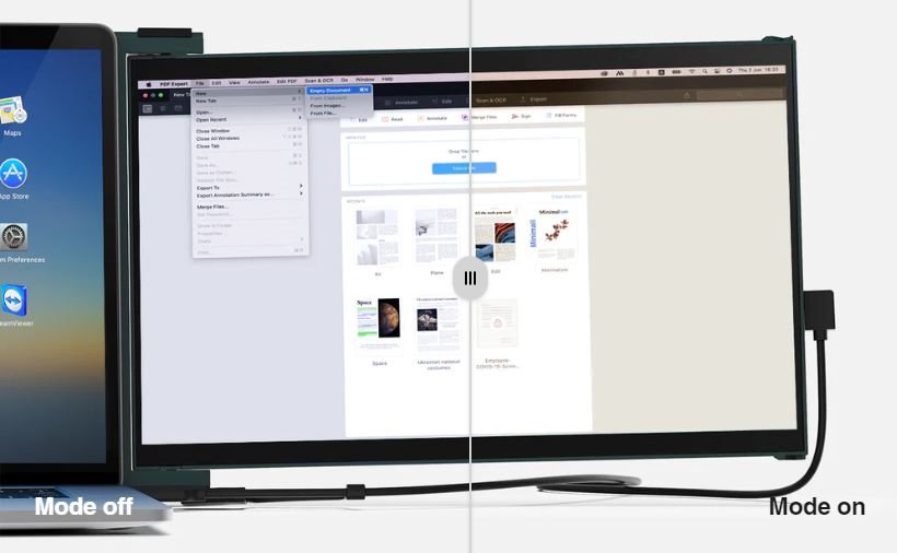 Mobil Pixels New DUEX Max LCD monitor