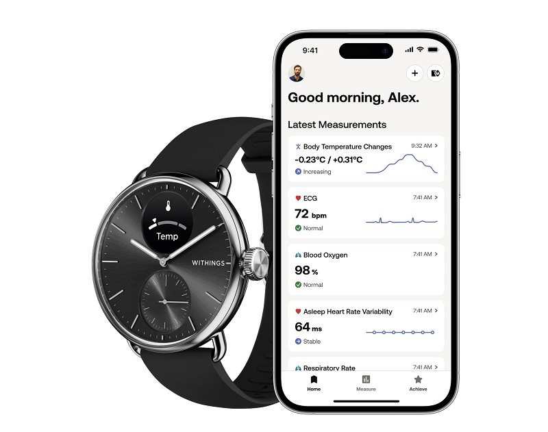 Withings Scanwatch 2 okosóra