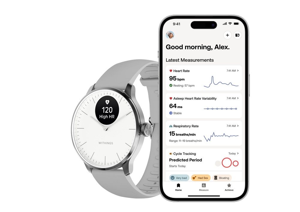 Withings Scanwatch Light okosóra