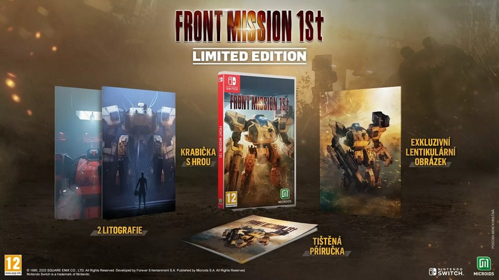 FRONT MISSION 1st: Remake - Korlátozott példányszámú Xbox kiadás