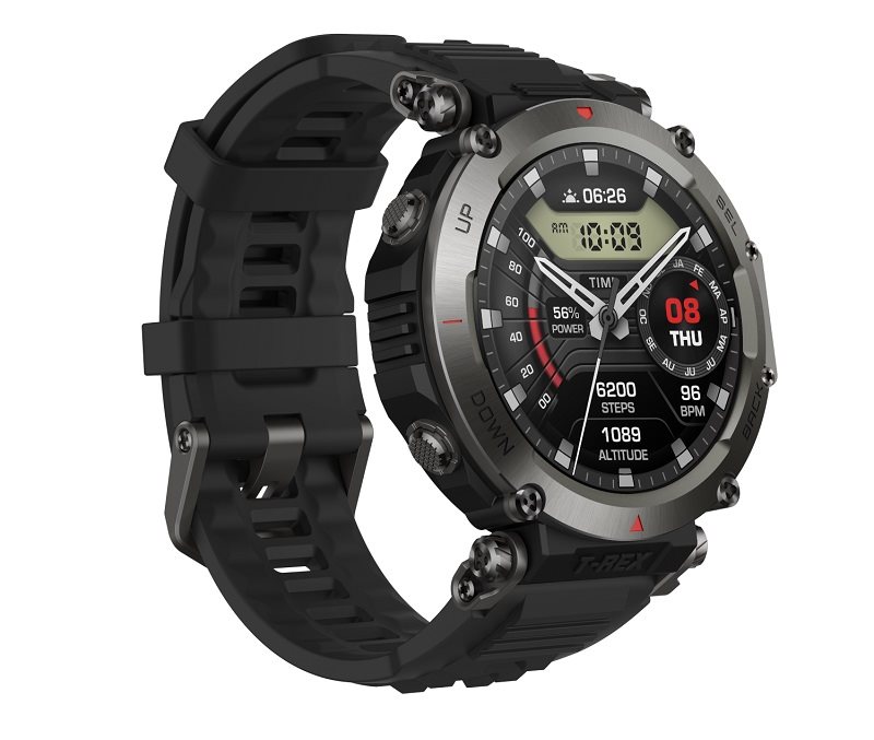 Amazfit T-Rex Ultra Abyss Black okosóra