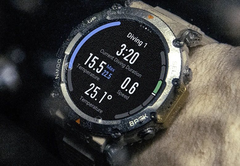 Amazfit T-Rex Ultra Abyss Black okosóra