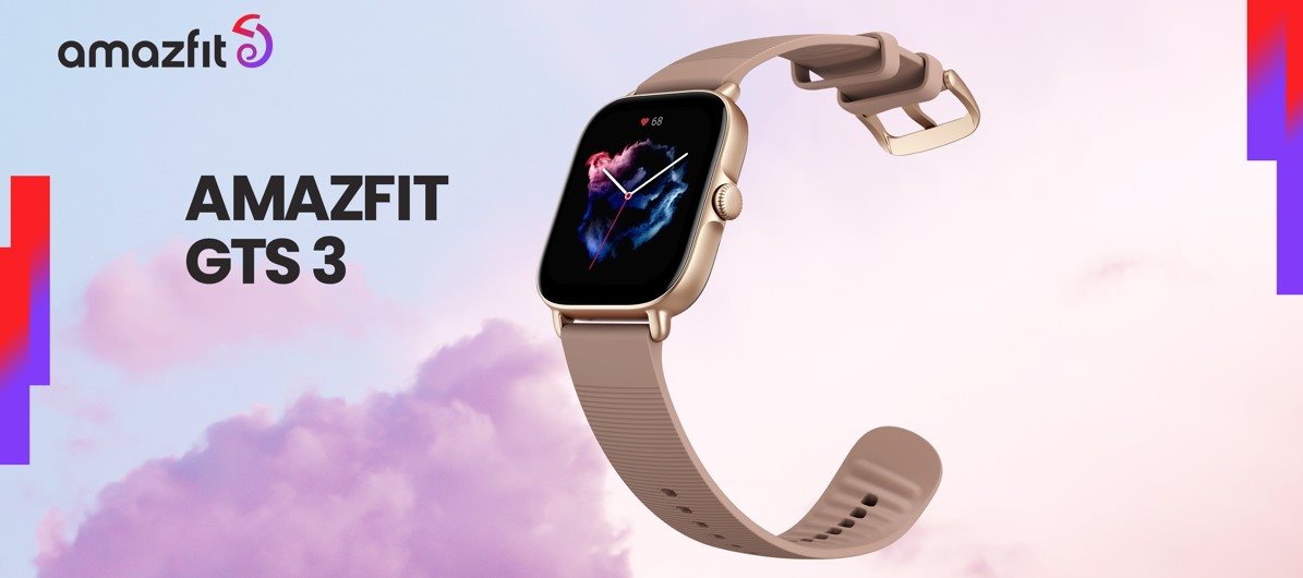 Amazfit GTS 3 Rose okosóra