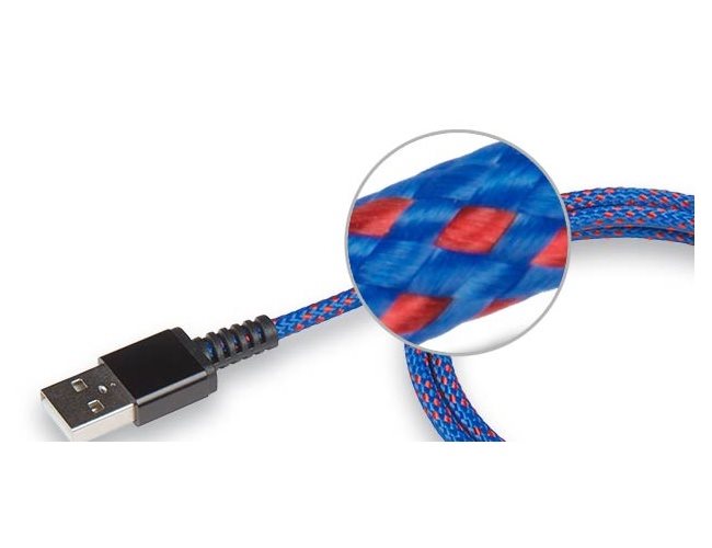 Xtorm Solid Blue Mikro USB 1m