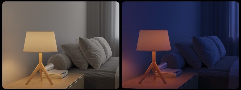 Yeelight Smart LED Bulb W4 Lite (dimmable) LED izzó