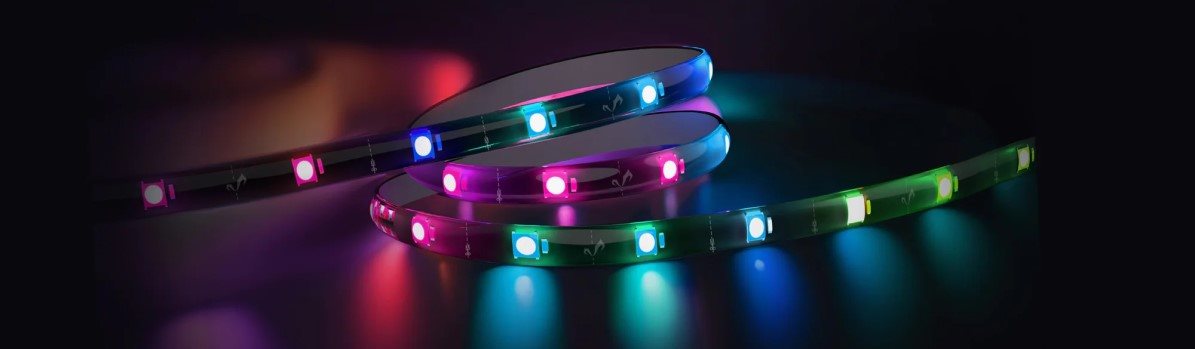 YEELIGHT OBSID RGBIC Lightstrip kiegészítő LED szalag