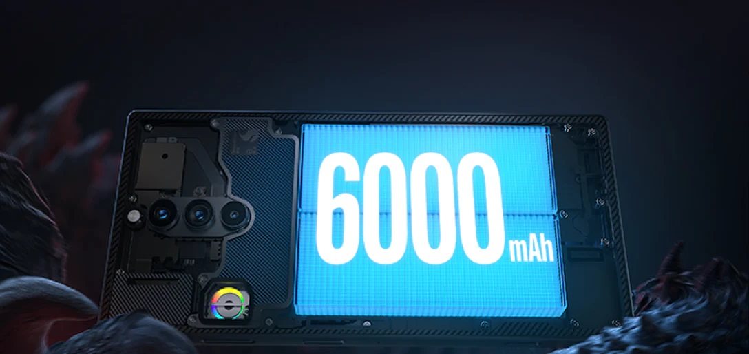 Nubia Redmagic 8S Pro 5G 12GB/256GB mobiltelefon, ezüst