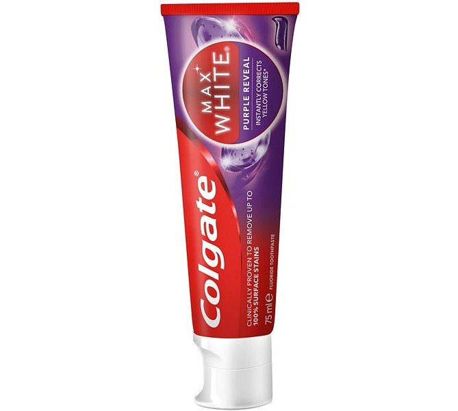 Fogkrém COLGATE Max White Purple Reveal 75 ml