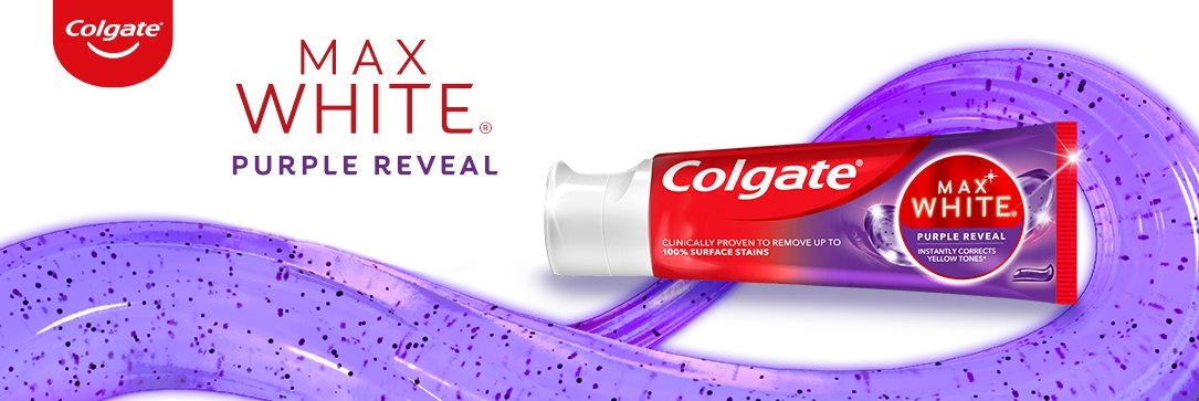 Fogkrém COLGATE Max White Purple Reveal 75 ml
